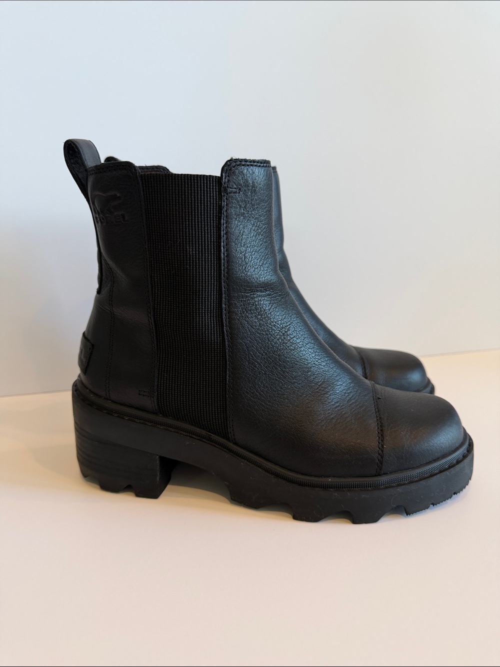 Sorel Joan Now Waterproof Leather Chelsea Boots